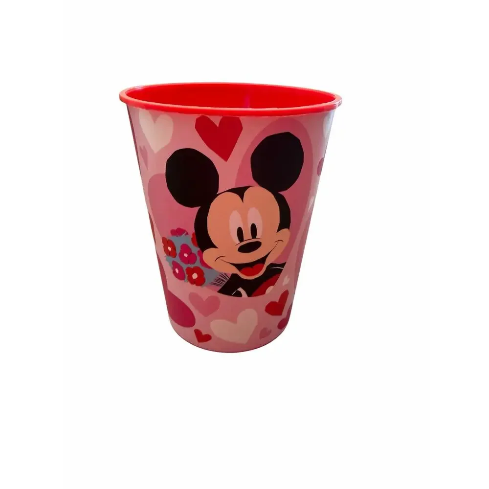 Disney Minnie Mouse Mickey Mouse Reusable Plastic Party Cups Lot of 17 BPA Free